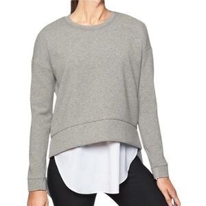 Athleta Modern Sweatshirt Grey Size XS